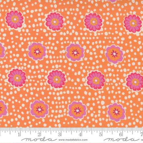 Paisley Rose, Melon - PER 1/4 YARD