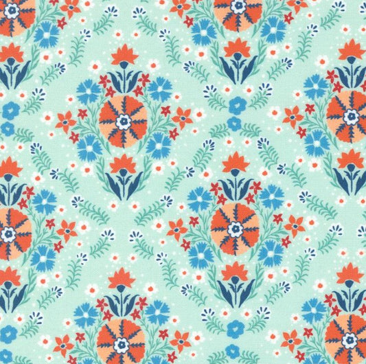 Cadence Jasmine - Sky - PER 1/4 YARD