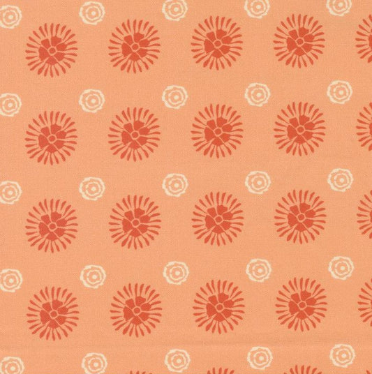 Cadence Dots - Peach Blossom - PER 1/4 YARD