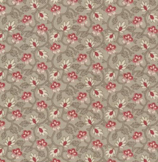 Chateau De Chantilly - Moliere Small Floral Vine Blender, Roche - PER 1/4 YARD