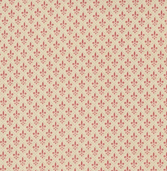 Chateau De Chantilly - Conde Blenders Fleur De Lis, Pearl - PER 1/4 YARD