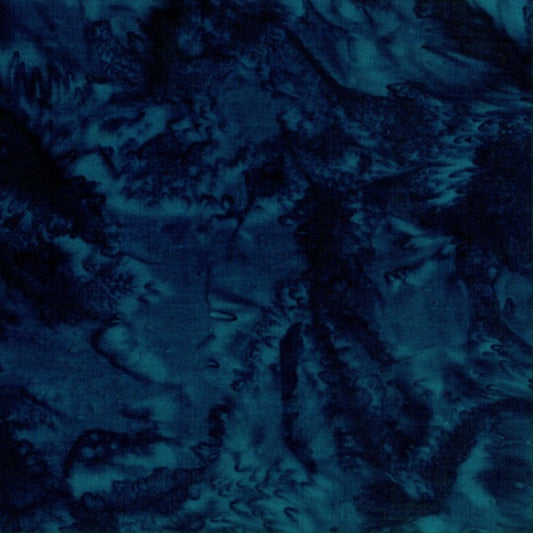 Bali Watercolors - Midnight - PER 1/4 YARD