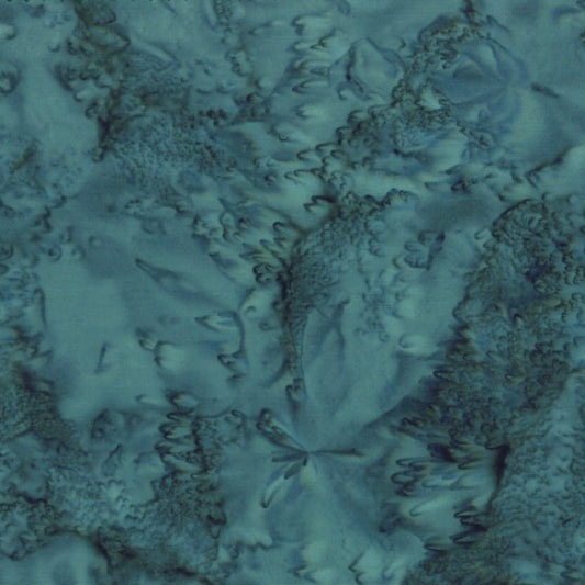 Bali Watercolors - Teal - PER 1/4 YARD