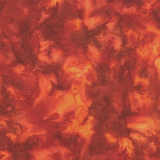 Bali Watercolors - Paprika - PER 1/4 YARD