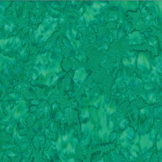 Bali Watercolors - Shamrock - PER 1/4 YARD