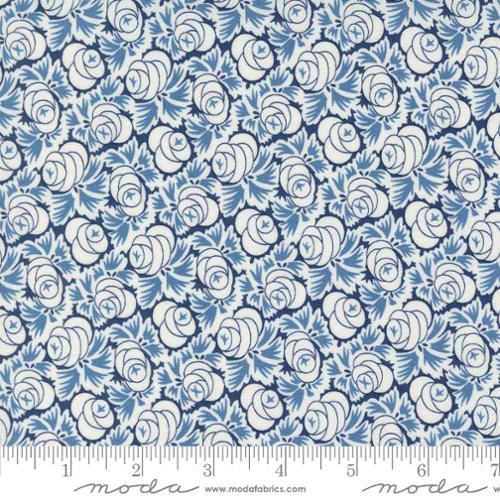 Denim & Daisies - Rosebud, Midnight Jeans - PER 1/4 YARD