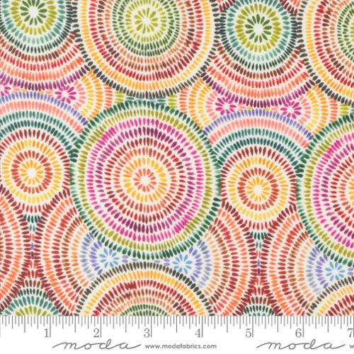 Floribunda - Groove Thang Blenders, Rainbow - PER 1/4 YARD