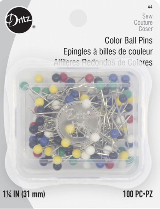 Dritz Color Ball Pins