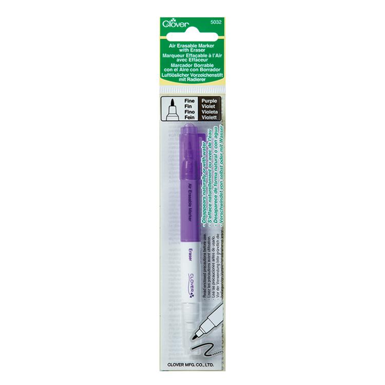 Air Erase Marker/Eraser, Fine, Purple