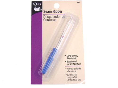 Dritz Seam Ripper, Small w/Clear Cap