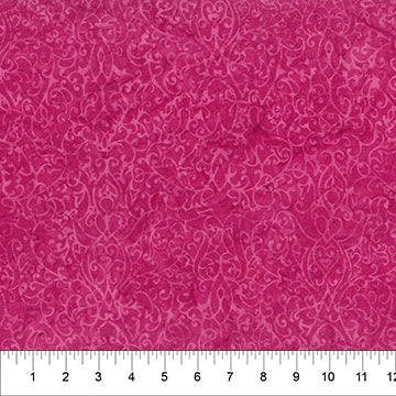 Decorative Carving - Tickled Pink - PER 1/4 YARD