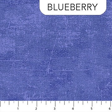 Canvas - Blueberry- PER 1/4 YARD