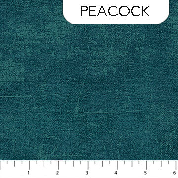 Canvas - Peacock - PER 1/4 YARD