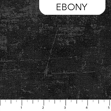 Canvas - Ebony - PER 1/4 YARD