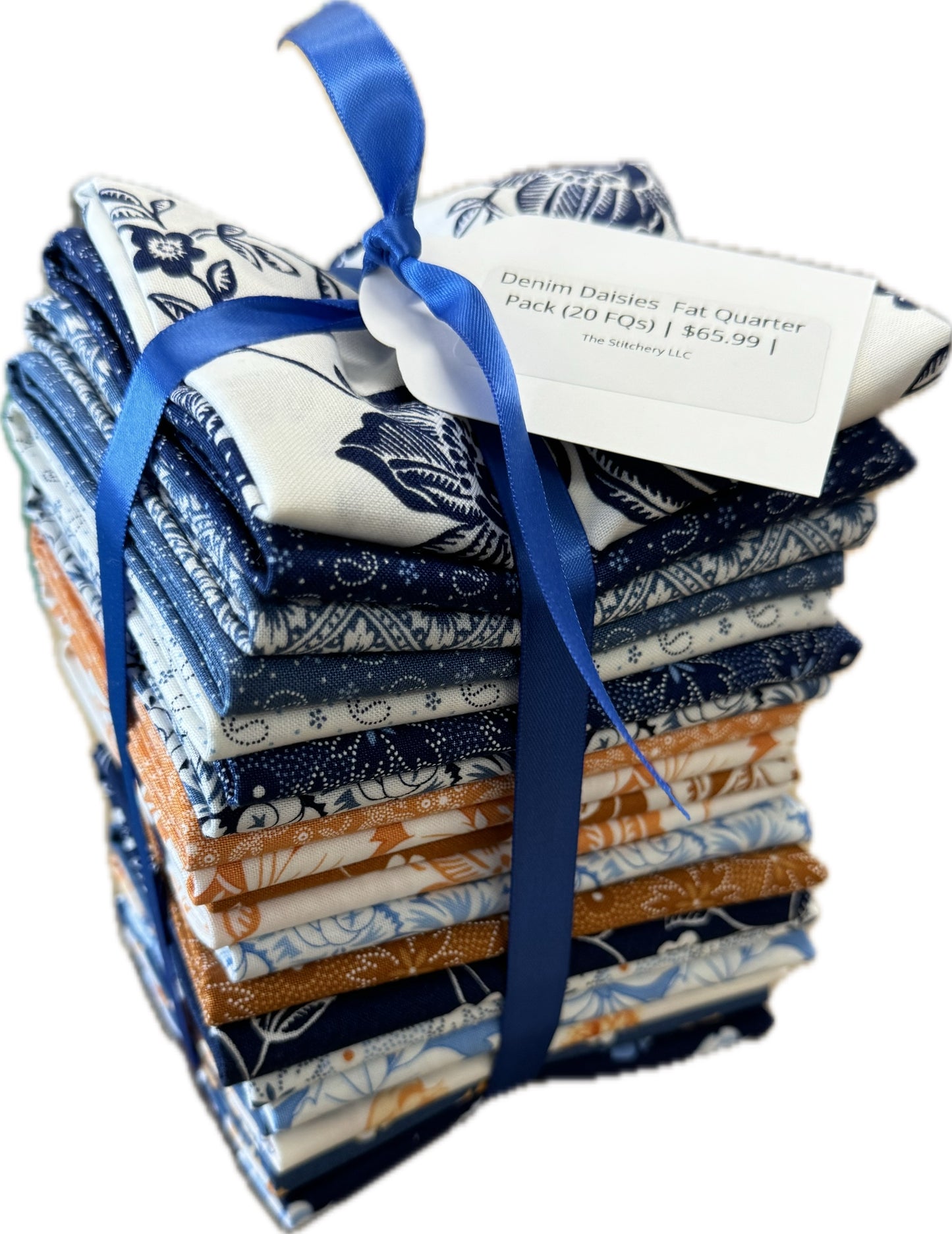 Denim Daisies  Fat Quarter Pack (20 FQs)