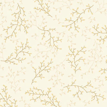 Forever - Twirling Twigs, Cotton - PER 1/4 YARD