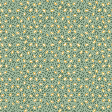 Forward to the Past - Corn and Beans, Glacier Blue - PER 1/4 YARD