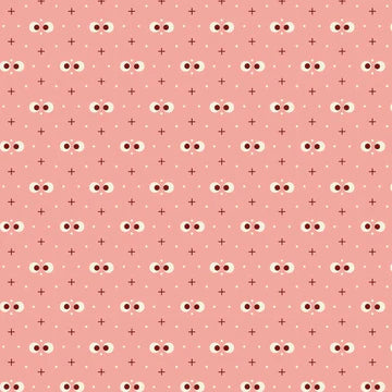 Forward to the Past - Peek-a-boo, Rose - PER 1/4 YARD