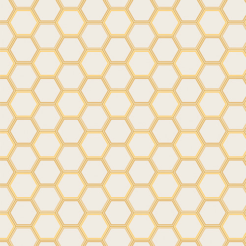 Honey Fusion - Honeycomb Honey - PER 1/4 YARD