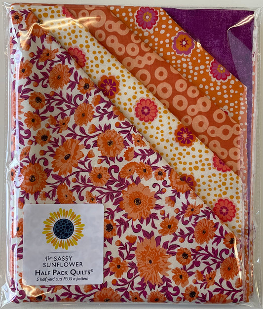 Sassy Sunflower Half Pack - Paisley Rose