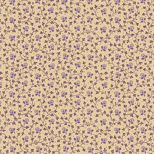 I Love Purple - Nosegay - PER 1/4 YARD