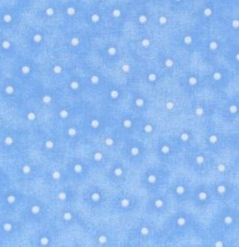 Light Blue Blender Dot 108" Wide Back