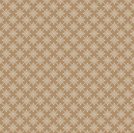 Kimberbell Basics - Sparkle, Caramel - PER 1/4 YARD