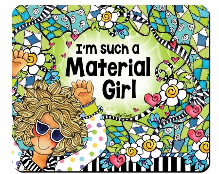 Material Girl Mouse Pad