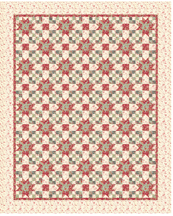 Montenegro Quilt- Printed Pattern