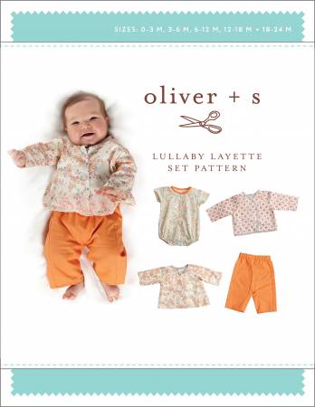 Lullaby Layette Set 0-24M Pattern