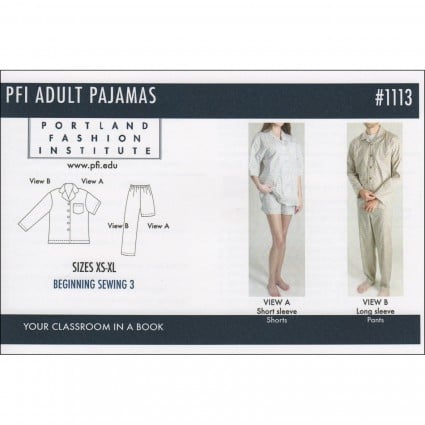 PFI Adult Pajamas Pattern