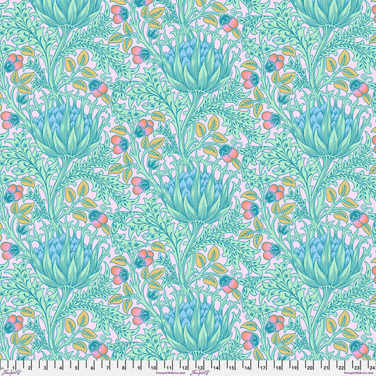 Kaffe x Morris - Artichoke Lavender - PER 1/4 YARD