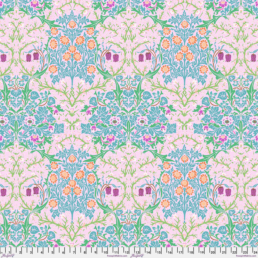 Kaffe x Morris - Blackthorn Pink - PER 1/4 YARD