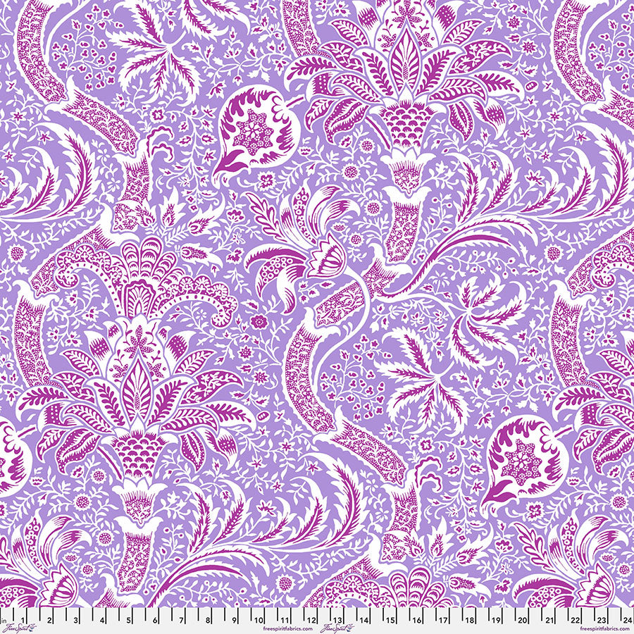 Kaffe x Morris - Indian Lavender - PER 1/4 YARD