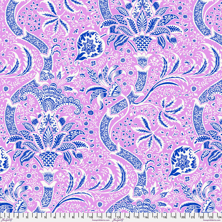 Kaffe x Morris - Indian Pink - PER 1/4 YARD