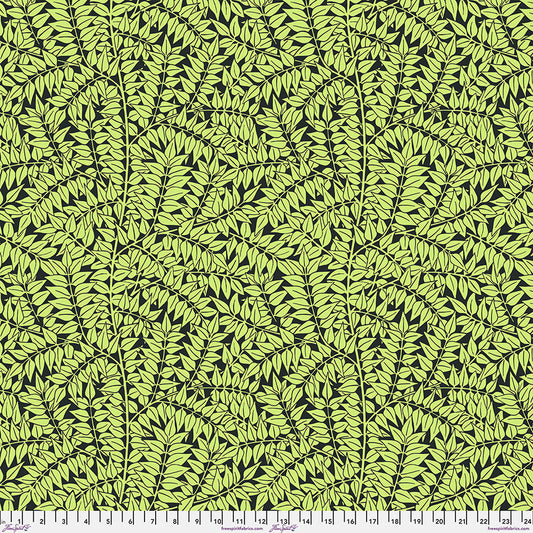 Kaffe x Morris - Branches Black - PER 1/4 YARD