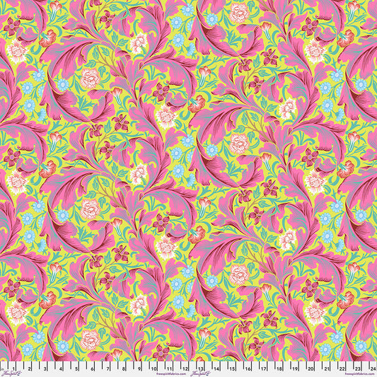 Kaffe x Morris - Leicester Fuchsia - PER 1/4 YARD