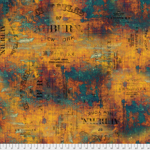 Urban Grunge - Patina, Abandoned - PER 1/4 YARD