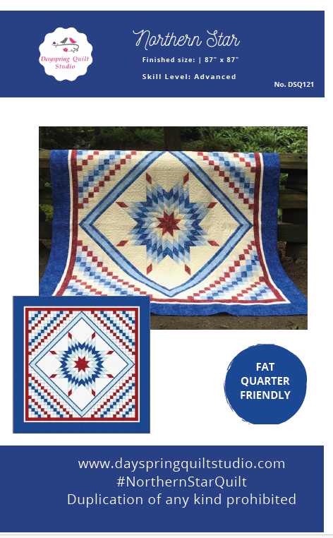 Northern Star Quilt - Printed Pattern