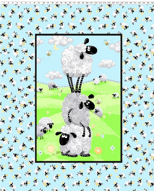 Lewe the Ewe 36" Quilt Panel