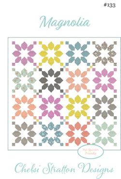 Magnolia Quilt Pattern - Printed Pattern