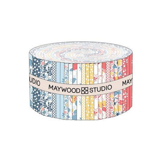 Franny's Flowers Jelly Roll - 2.5" Strips (40 pcs)