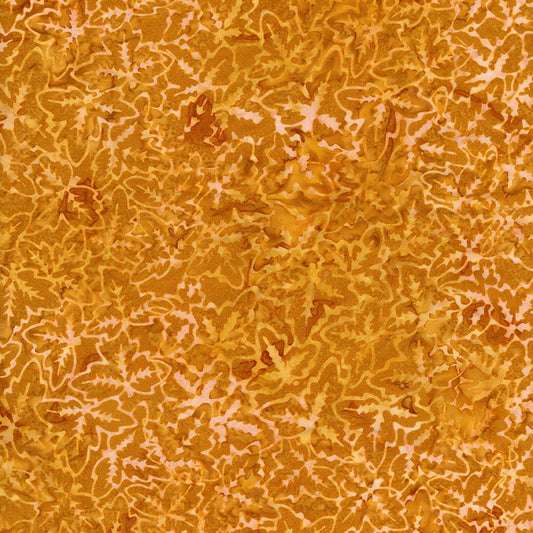 Tonga Cider - Packed Fall Leaves (Cider) - PER 1/4 YARD