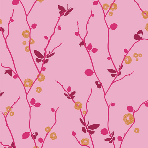 La Vie en Rose - Butterfly Bliss One - PER 1/4 YARD