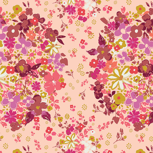 La Vie en Rose - Femme Metale One - PER 1/4 YARD